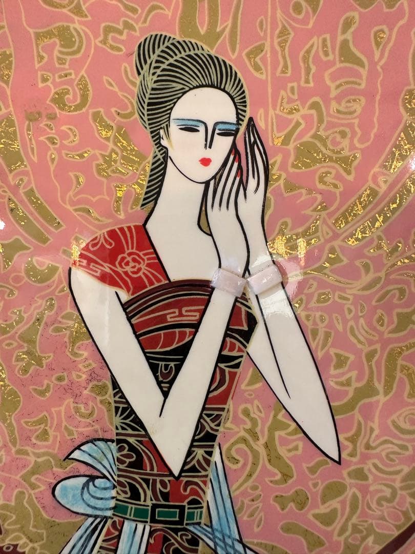 女性の肖像 アートパネル