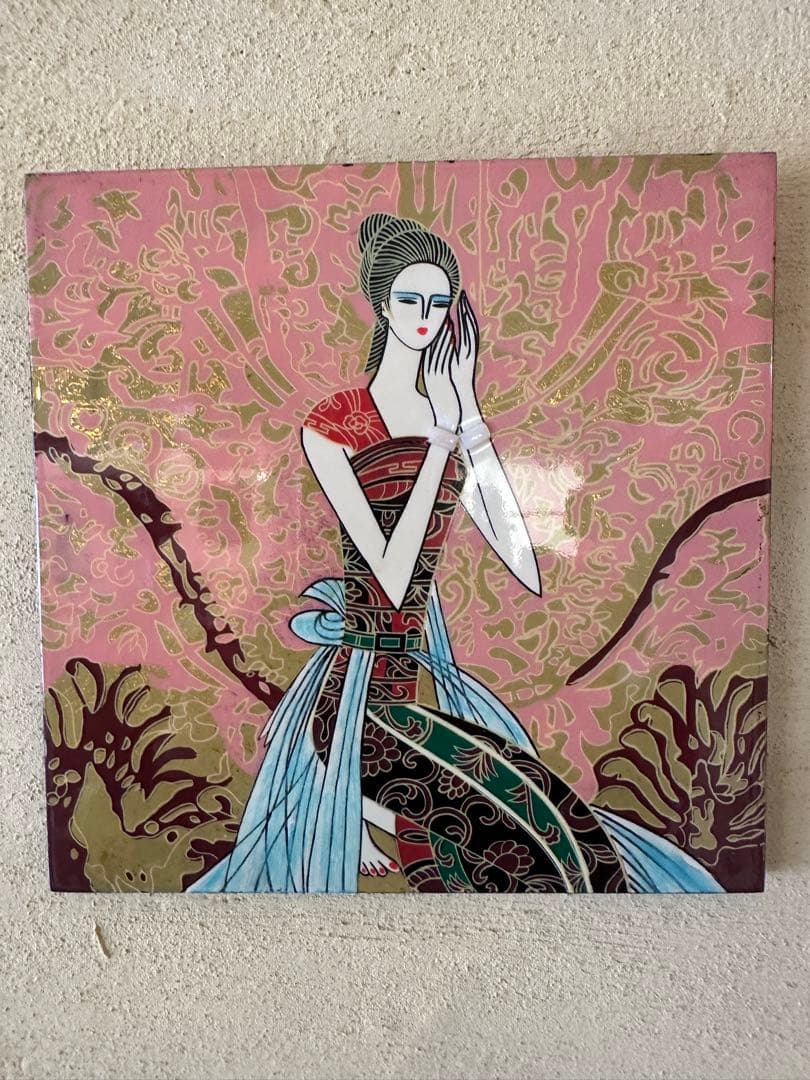 女性の肖像 アートパネル