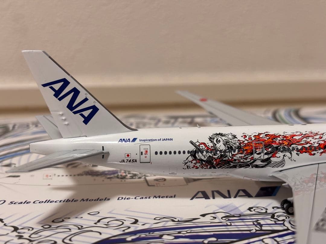 1/400 ANA B777-200ER鬼滅の刃 じぇっと参JA745A