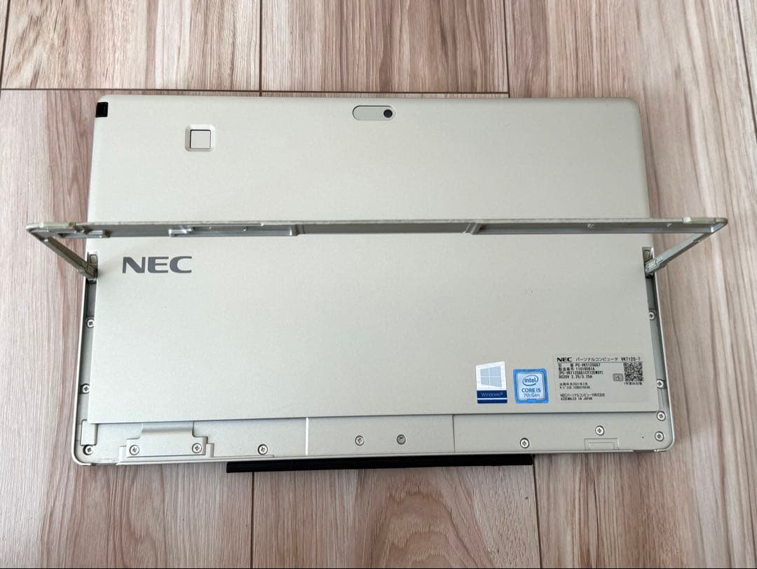 NEC 2in1タブレットVersaProVKT12S-7 オフィス24 BT良