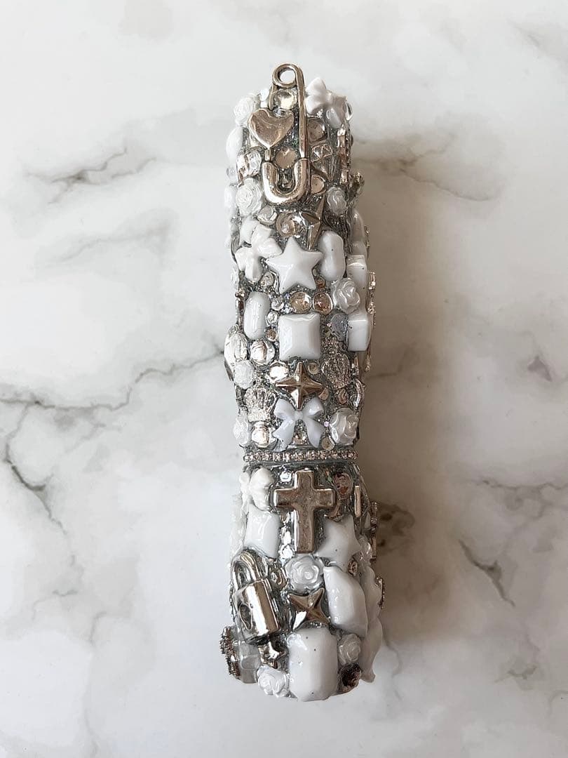 全面埋め尽くしdeco IQOSイルマワンデコケース IQOSデコ電子タバコ白