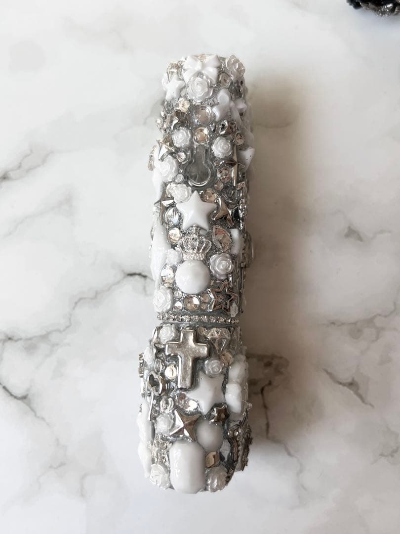 全面埋め尽くしdeco IQOSイルマワンデコケース IQOSデコ電子タバコ白