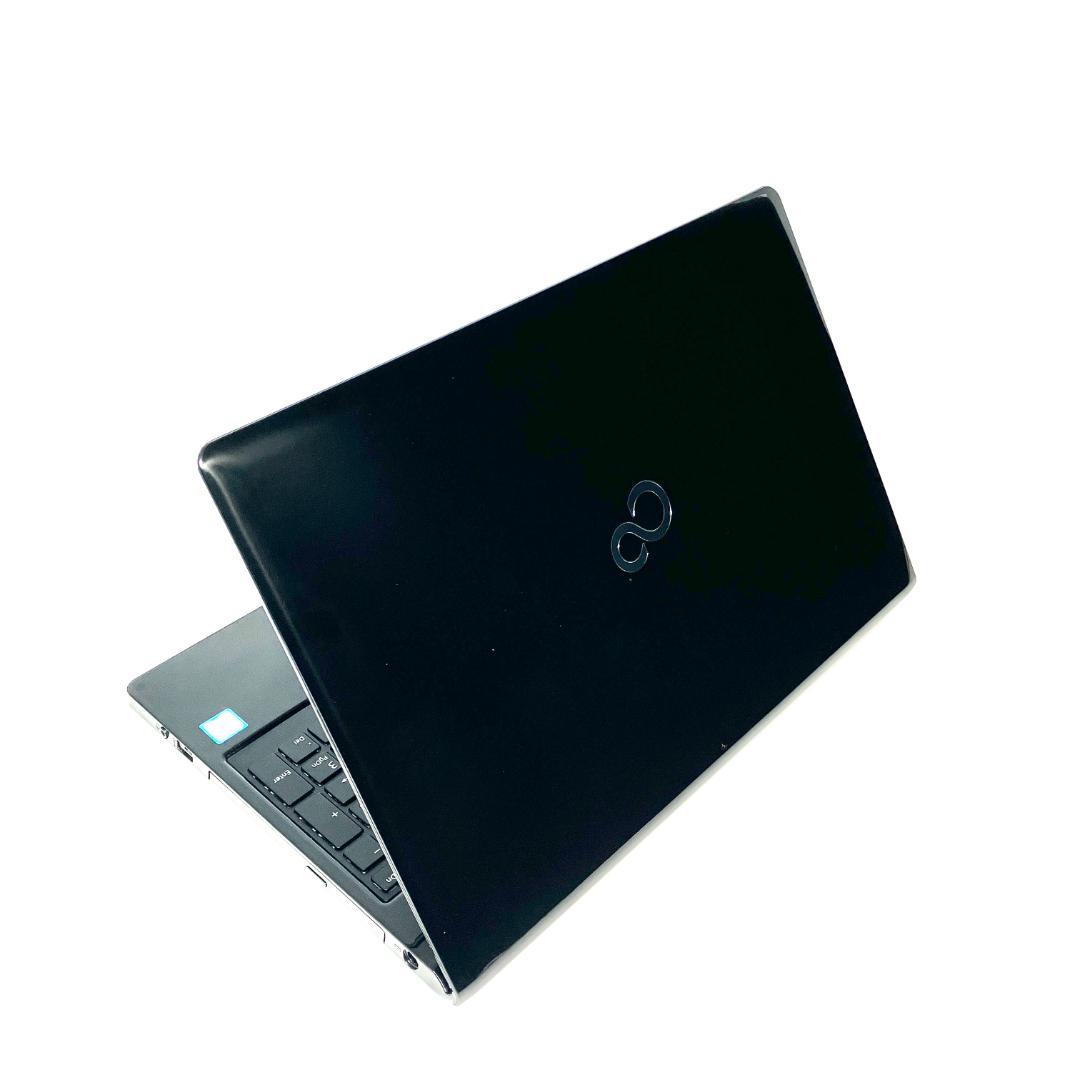 美品❤️ブラック★15.6型 SSD256GB i5 カメラ付 ノートパソコン