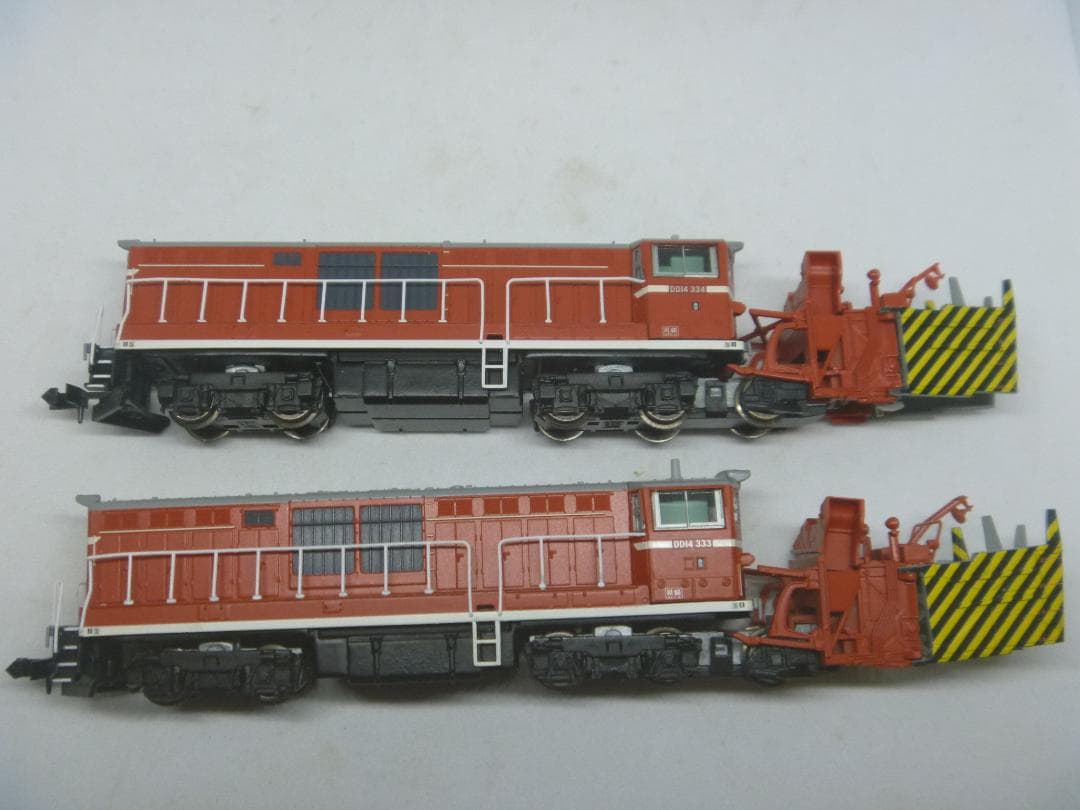 Nゲージ　DD14形ディーゼル機関車 333・334号機 標準色 重連セット