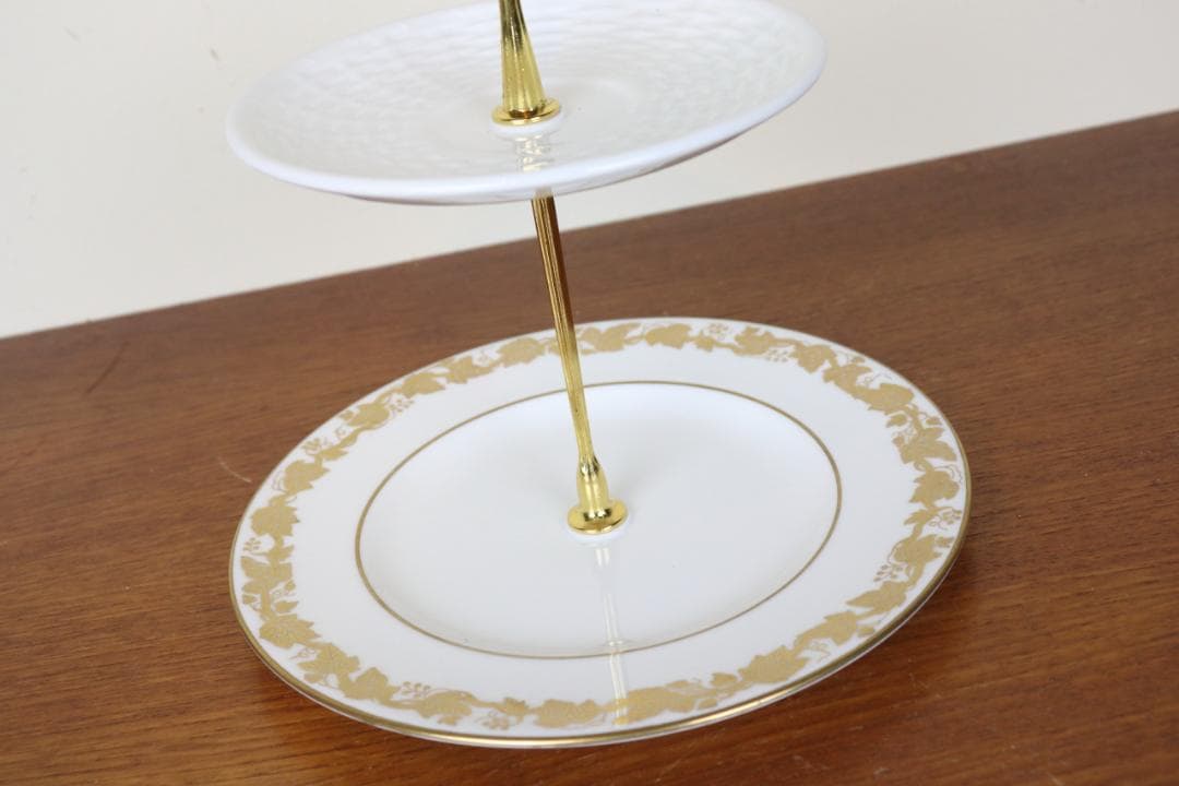 お値下げ♡ ウェッジウッド　コールポート　ケーキスタンド　イギリス　ヴィンテージ