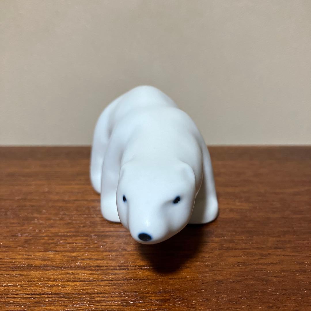 ARABIA ポーラベア シロクマ アンティーク ヴィンテージ 陶器置物