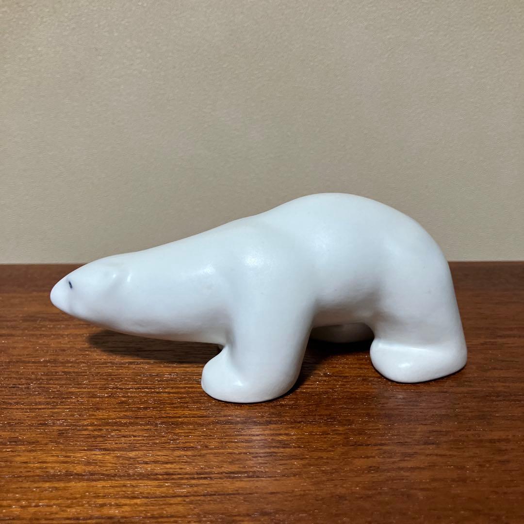ARABIA ポーラベア シロクマ アンティーク ヴィンテージ 陶器置物
