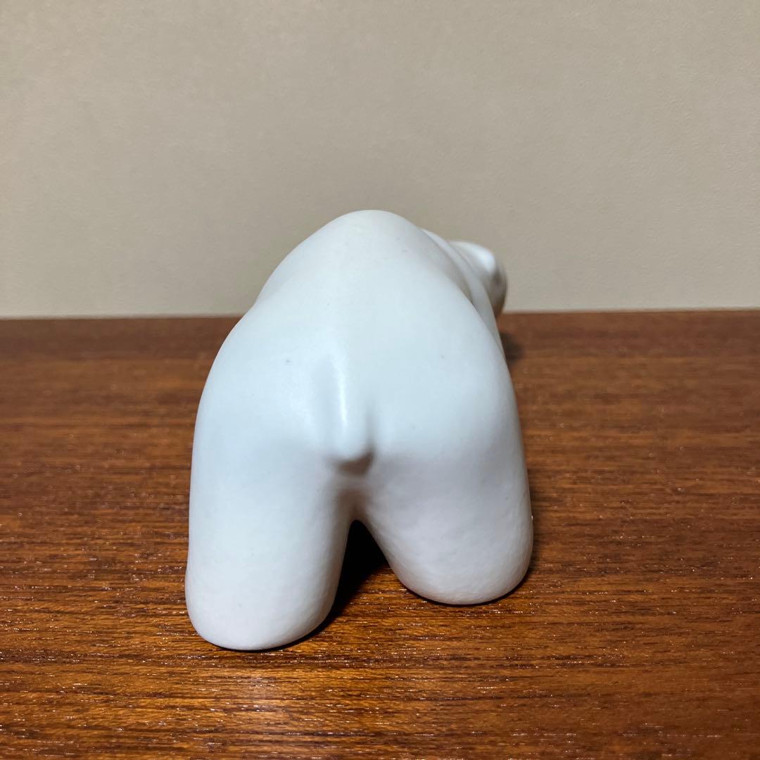 ARABIA ポーラベア シロクマ アンティーク ヴィンテージ 陶器置物