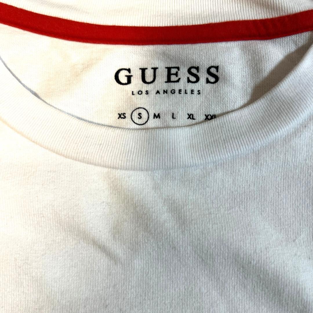【2018限定】GENERATIONS×GUESS 袖ロゴ S 白 ロンT
