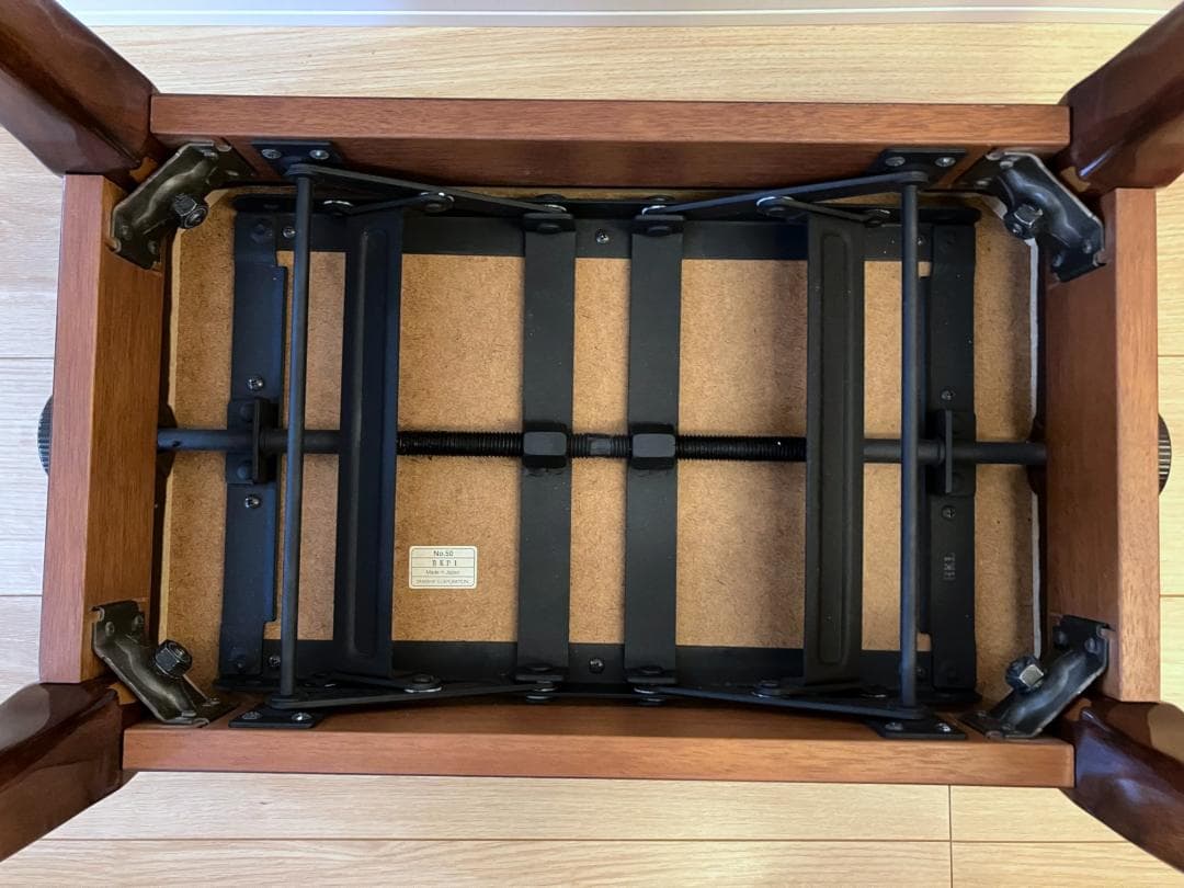 ヤマハ ピアノ椅子 No.50 猫脚 日本製