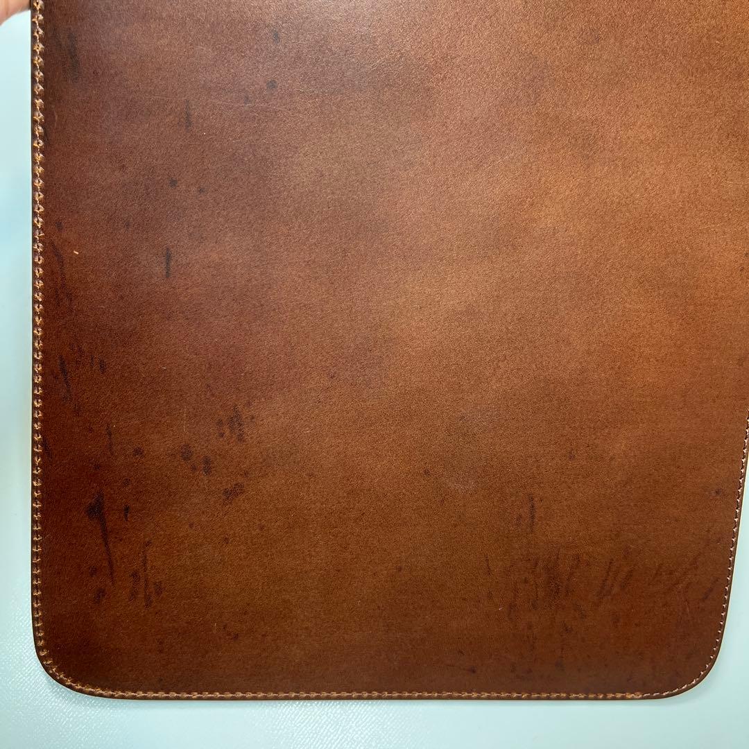 MacBookケース(ブラウン) Macbook Air/Pro対応 本革