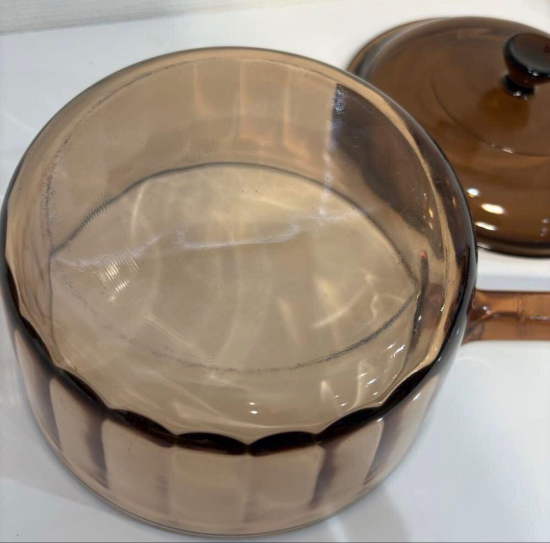 F36/ VISION 耐熱ガラス ビジョン 片手鍋 フライパン 3点セット