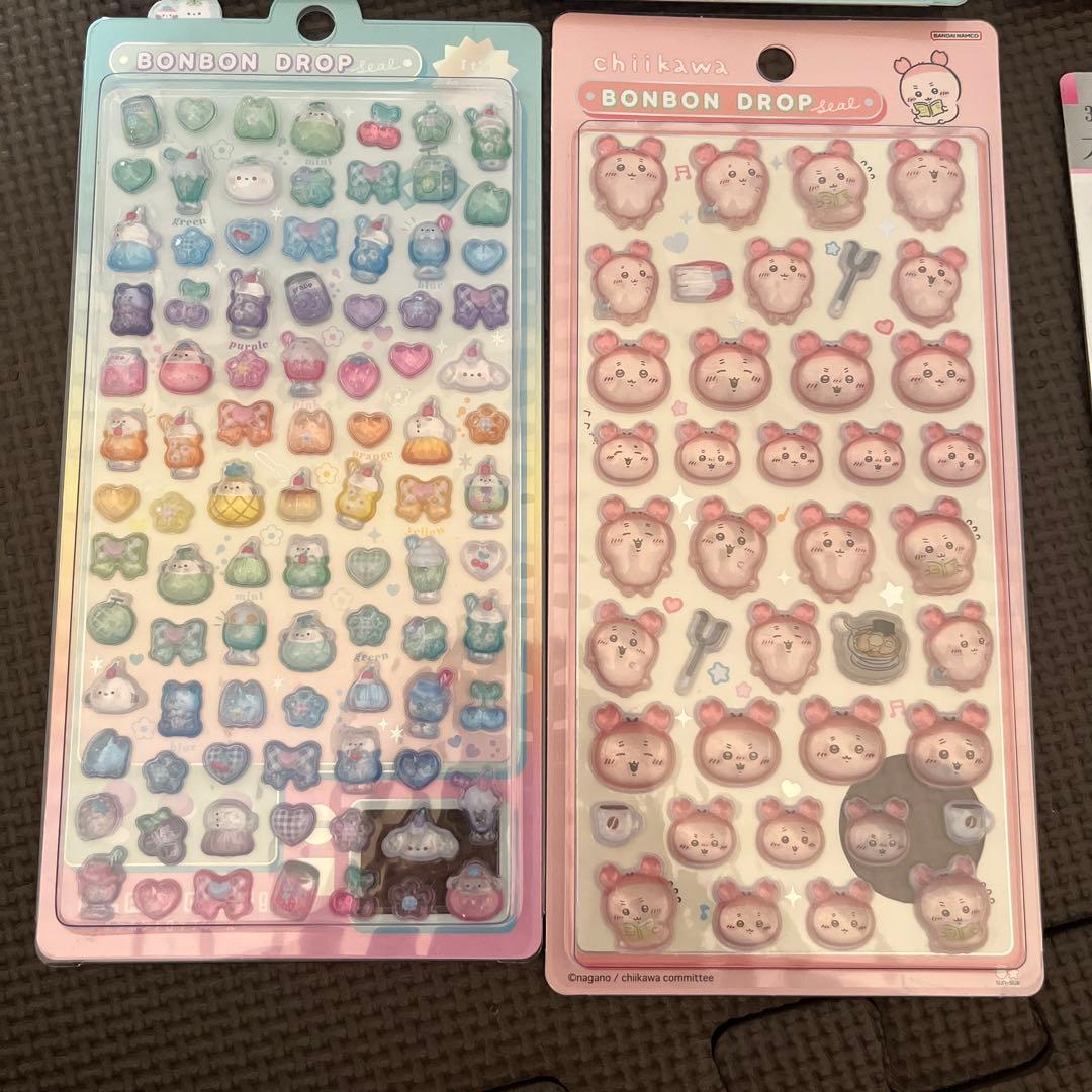 正規　ボンボンドロップ　シール　うるちゅる　カプセル　プチドロップステッカー