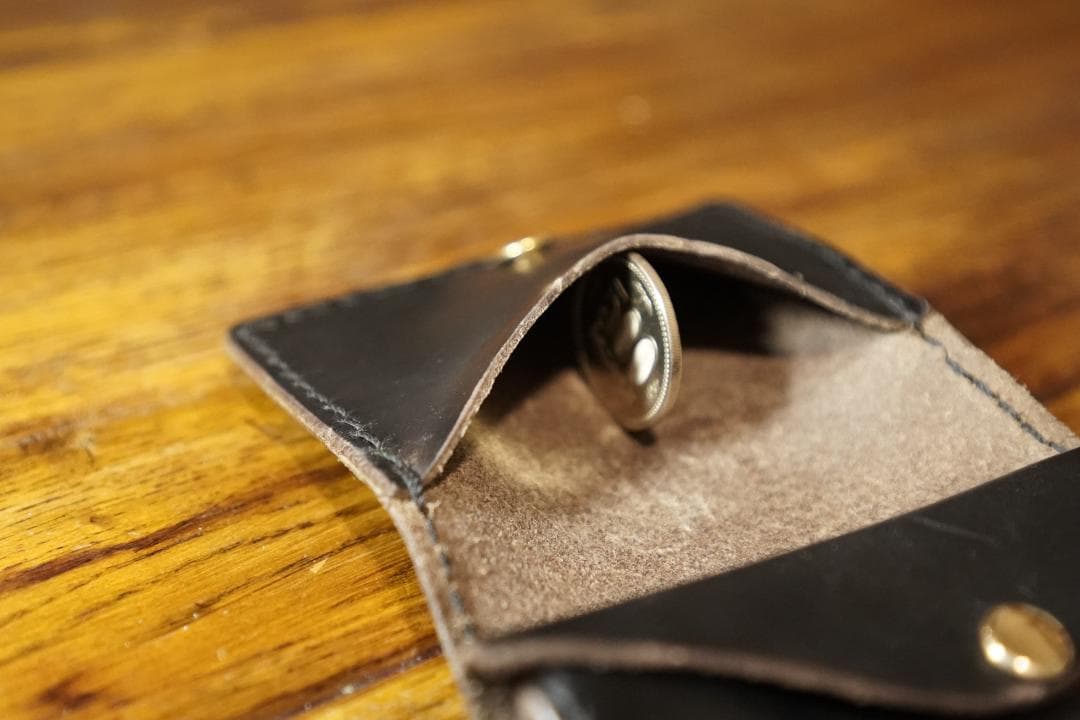 【受注生産】クロムエクセルショートウォレット　手縫い　【CSW-01】