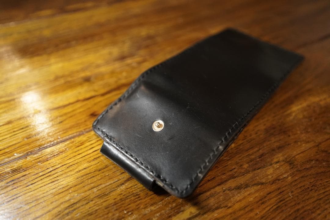 【受注生産】クロムエクセルショートウォレット　手縫い　【CSW-01】