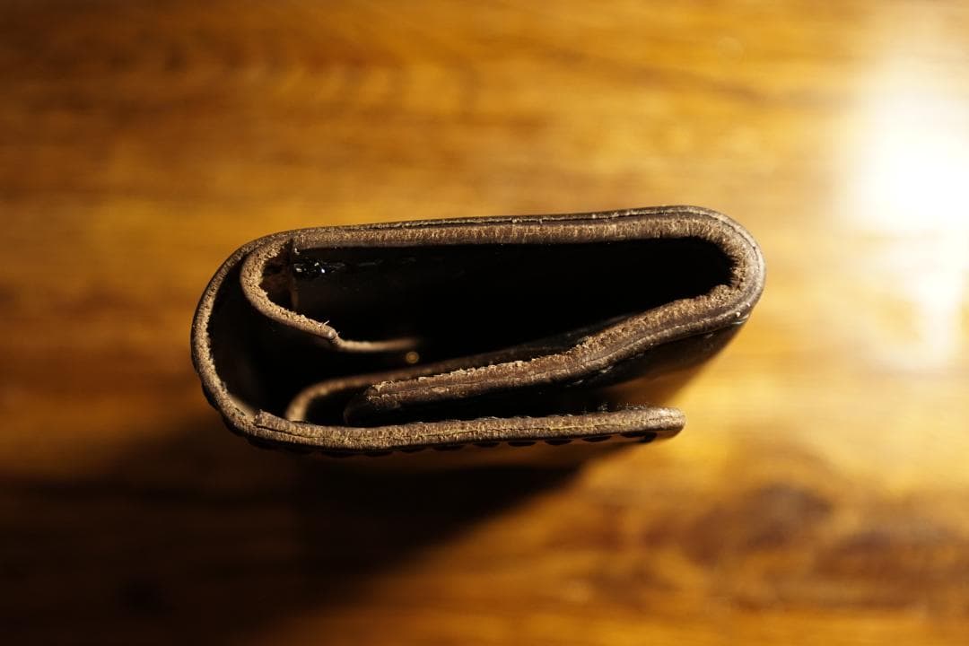 【受注生産】クロムエクセルショートウォレット　手縫い　【CSW-01】