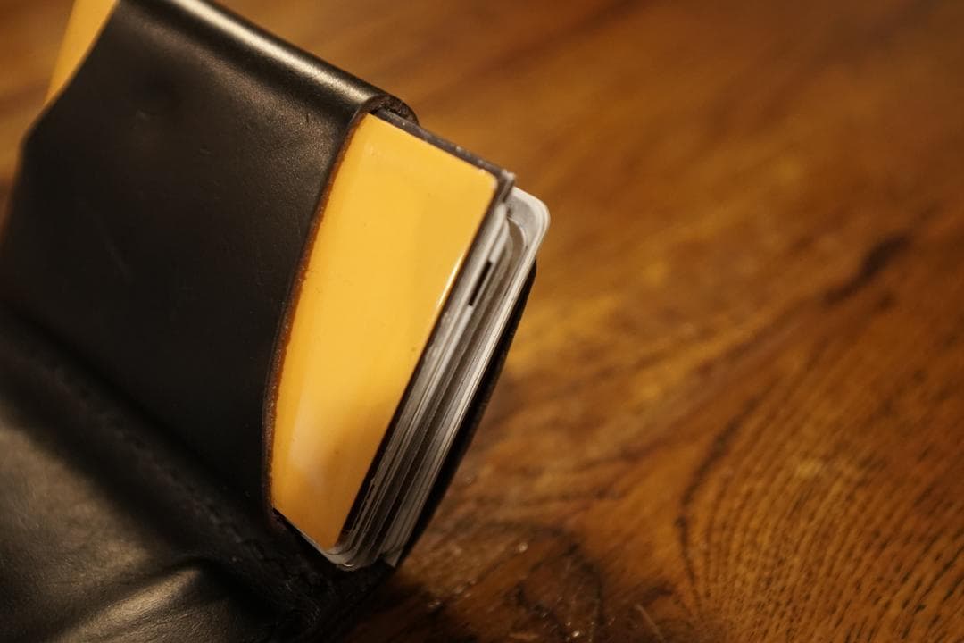 【受注生産】クロムエクセルショートウォレット　手縫い　【CSW-01】