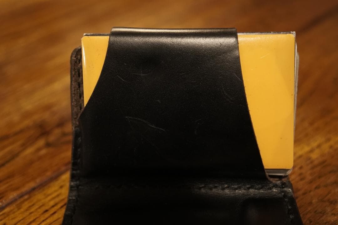 【受注生産】クロムエクセルショートウォレット　手縫い　【CSW-01】