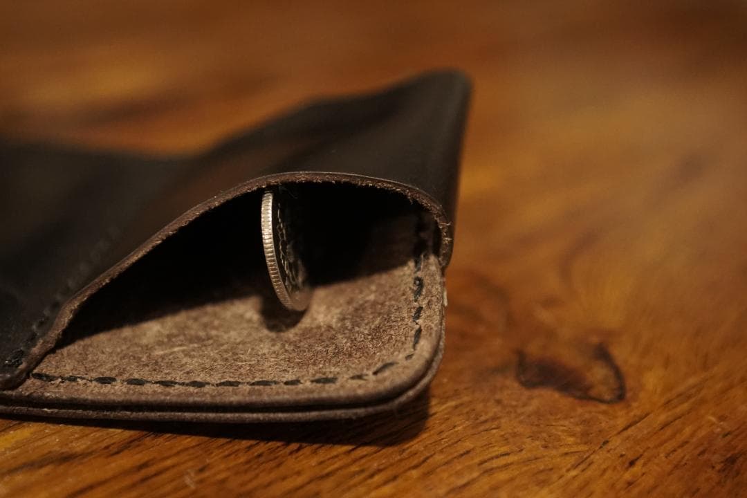 【受注生産】クロムエクセルショートウォレット　手縫い　【CSW-01】