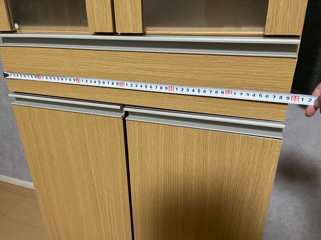 ニトリ　食器棚　キッチンボード