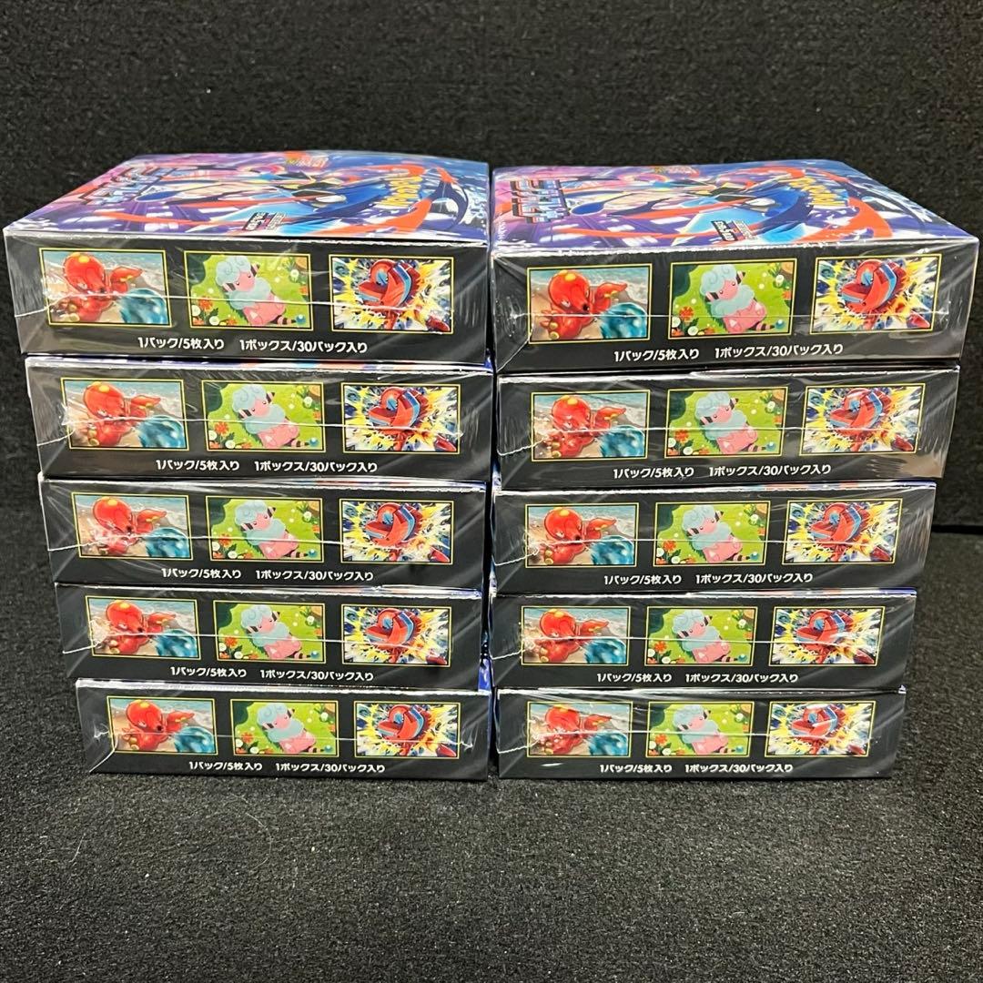 ポケモンカードゲームニンジャスピナー新品未使用10boxシュリンク付き