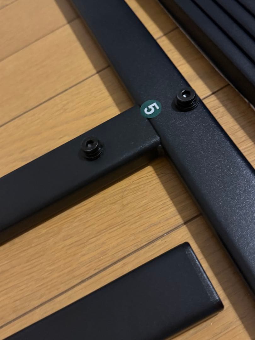 セミダブルベッドフレーム スチール製