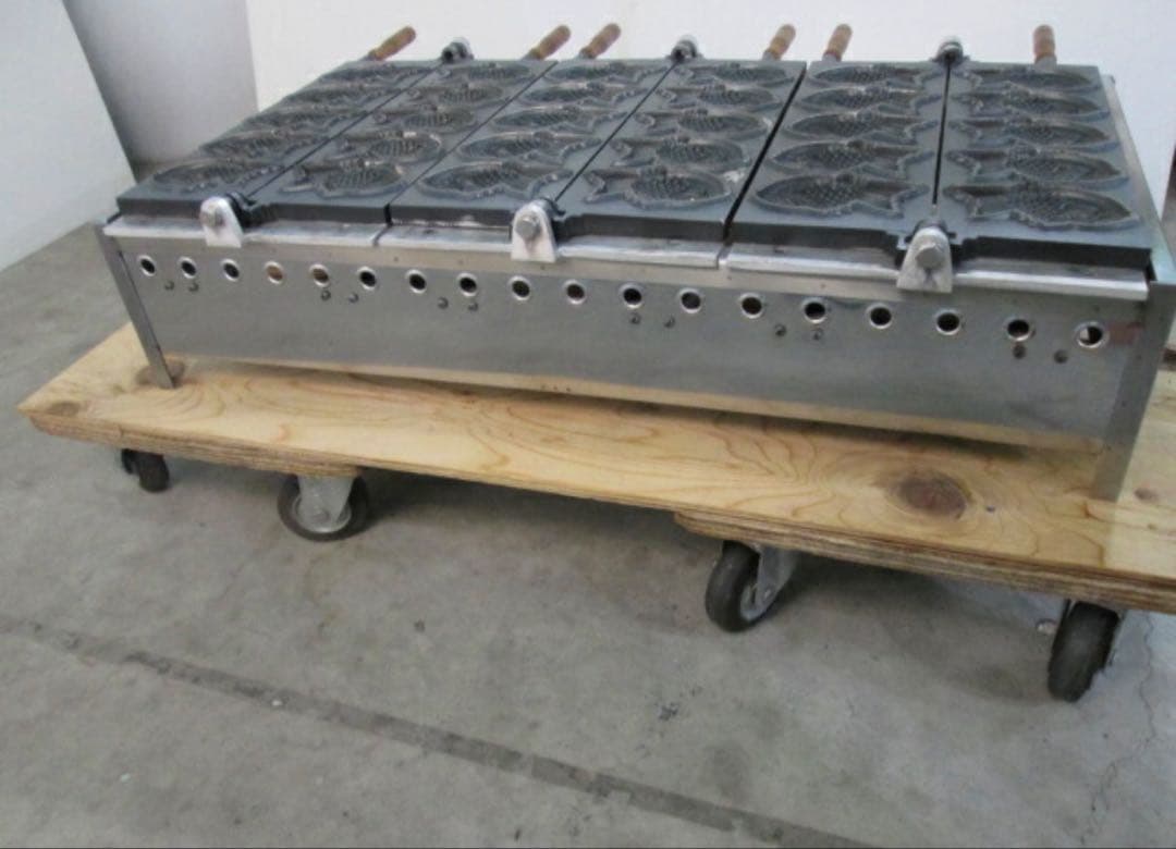 業務用　たい焼き器 15個同時焼き　たい焼き　たい焼き機