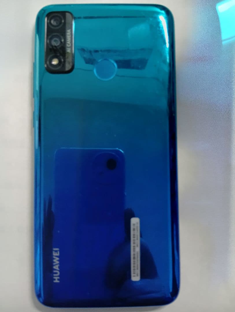 HUAWEI nova lite3+ 青 SIMフリー バッテリー交換済み