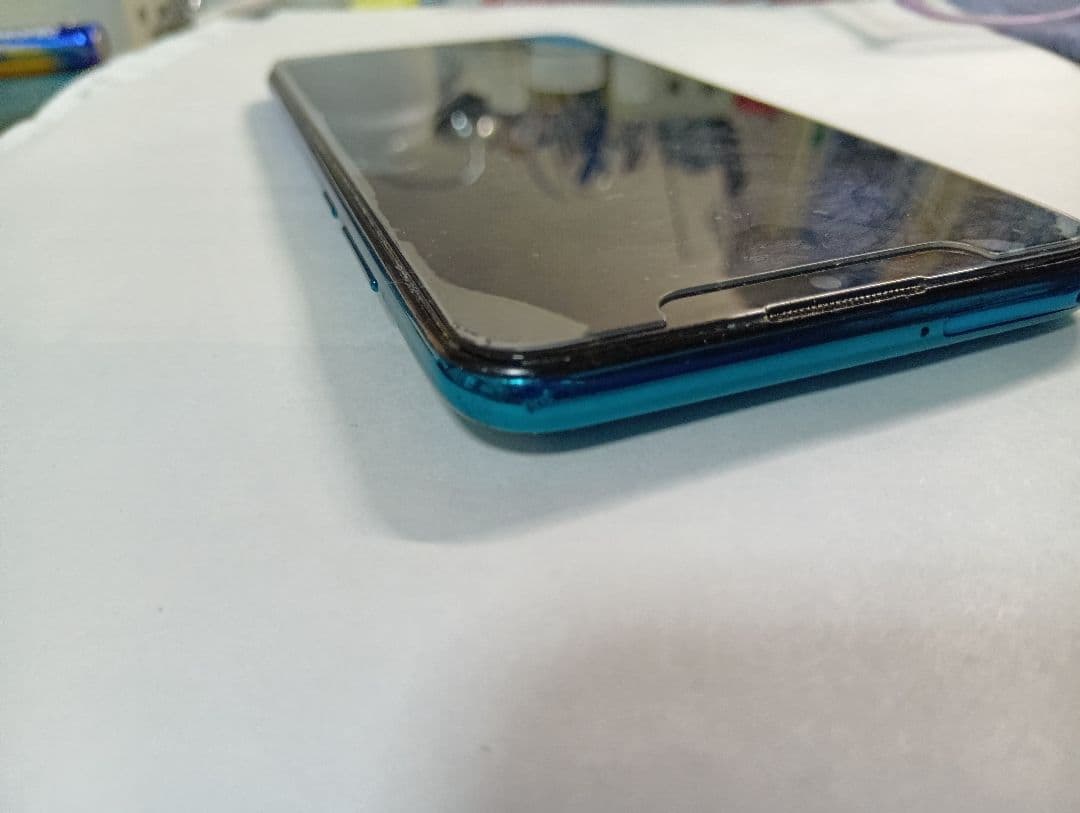 HUAWEI nova lite3+ 青 SIMフリー バッテリー交換済み