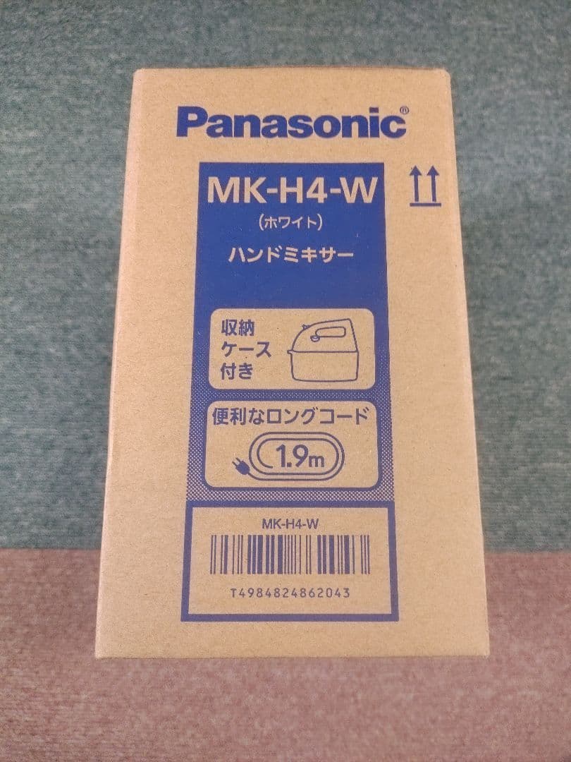 Pnasonic ハンドミキサー　MK-H4-W ホワイト 新品 未使用 未開封