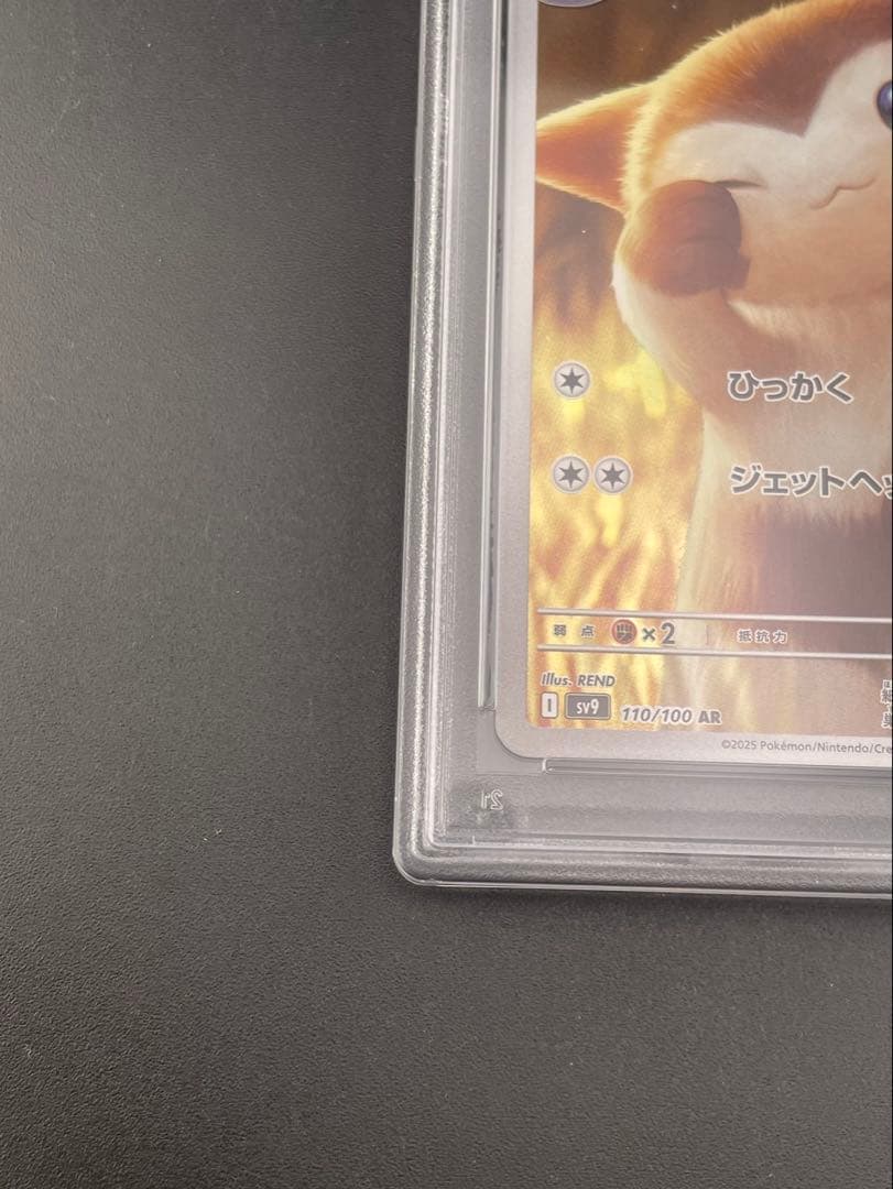 【鑑定品】 PSA10 オオタチ　AR　SV9 110/100 ポケモンカード
