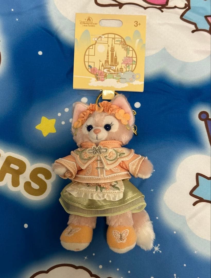 【上海ディズニー限定】お顔厳選 リーナベル クッキーアン　ぬいぐるみキーチェーン