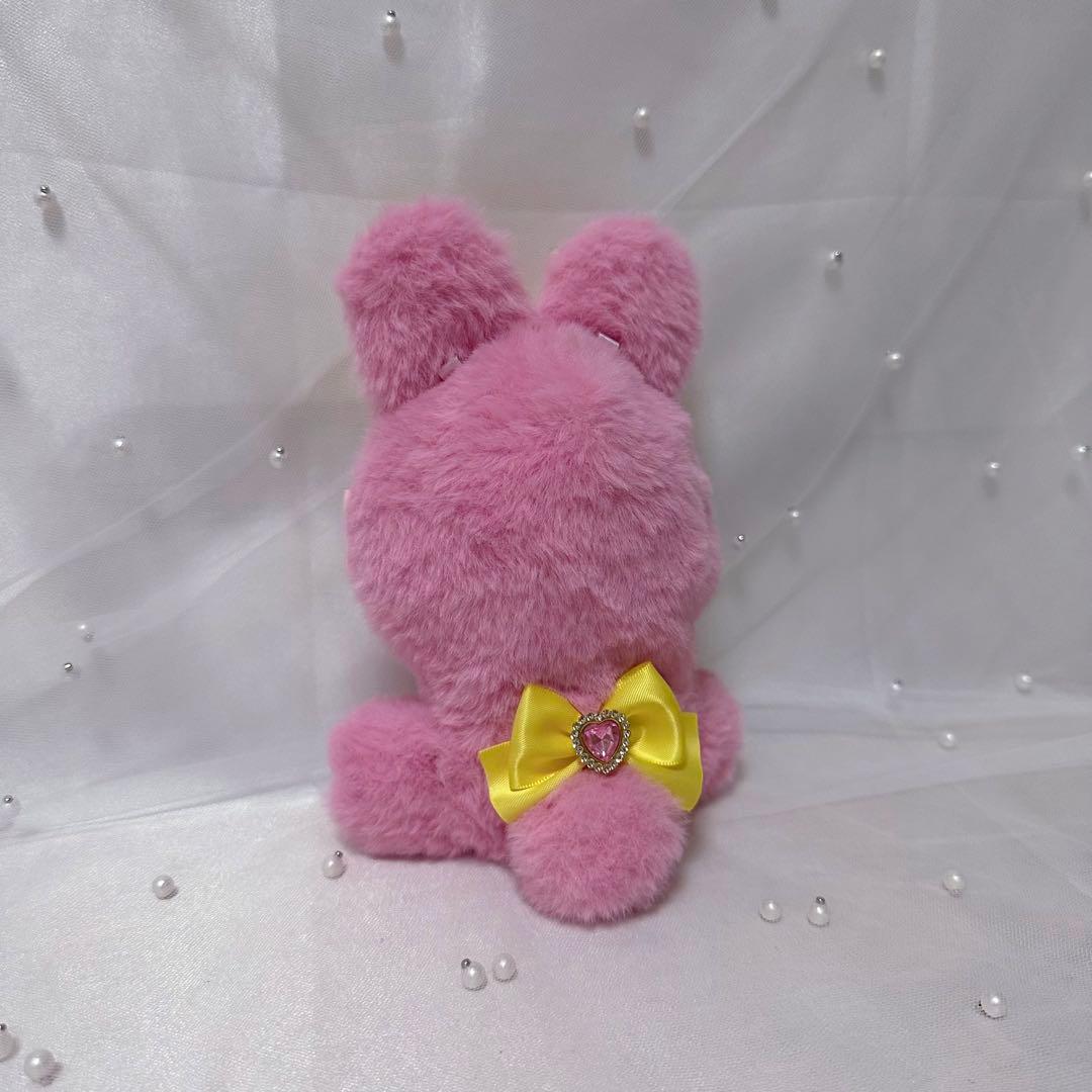 ぬい服 10~13cm おすわり うさぎ ピンク イエロー