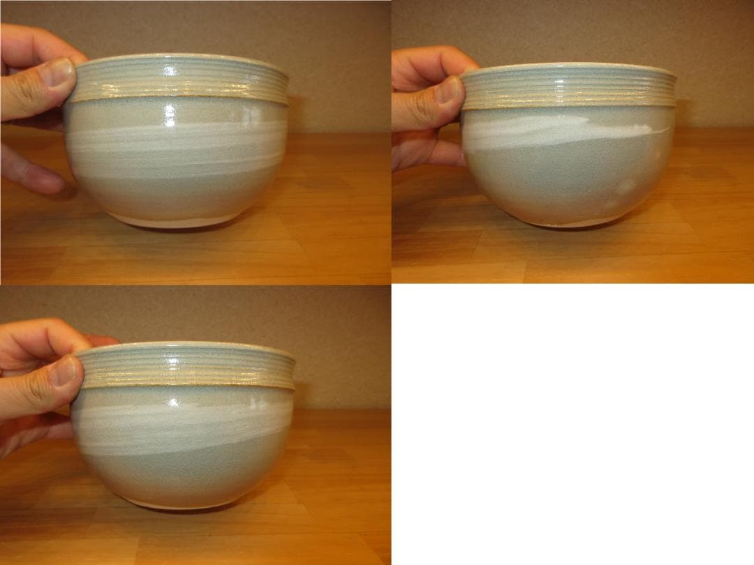 送料込【逢絢亭】茶道具 建水 萩焼 口糸目 裏千家好 １２代 田原陶兵衛