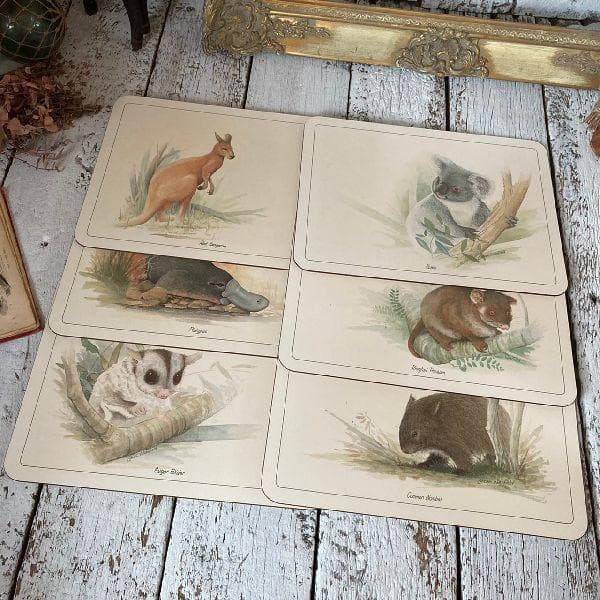 ニュージーランド製ヴィンテージ未使用*ジェイソン*コルク プレイスマット6枚