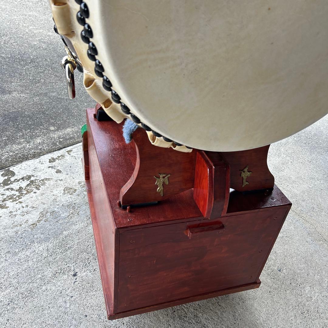 長野現地引き取りのみ　浅野太鼓製　欅製　美品