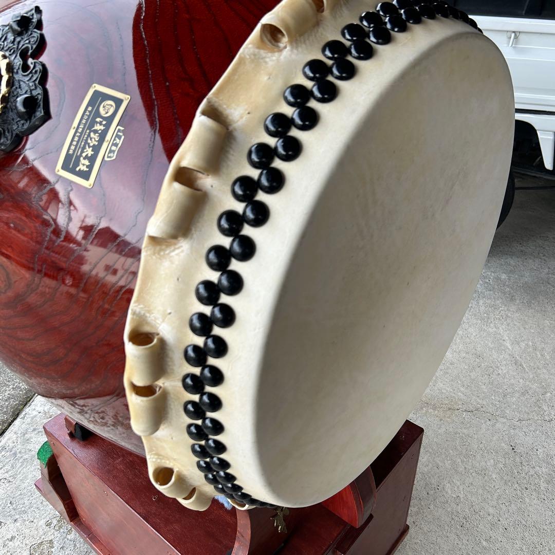 長野現地引き取りのみ　浅野太鼓製　欅製　美品