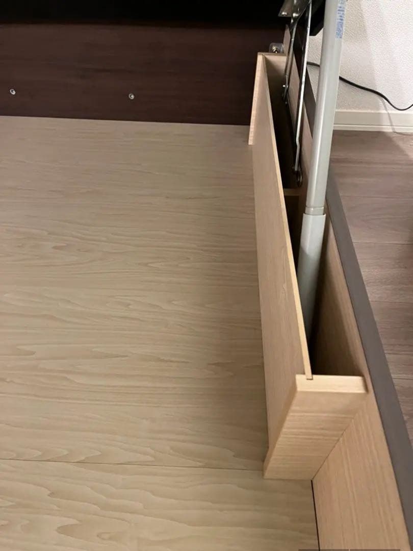 【ドリームベッド】ウレルディ238 MEW色　セミダブル フレーム（跳ね上げ式）