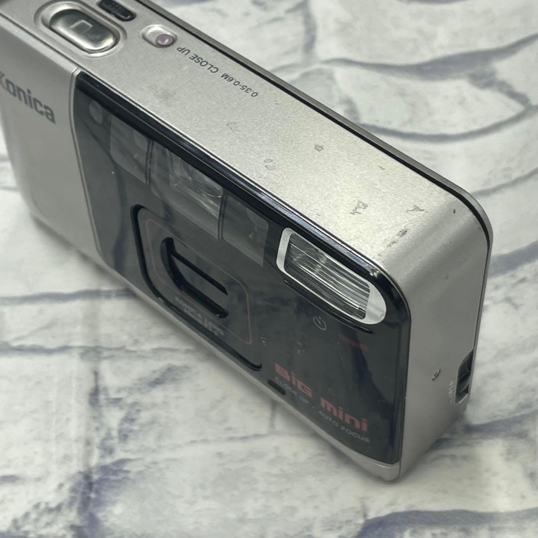 【完動品】Konica big mini 初代 フィルムカメラ 動作確認済み