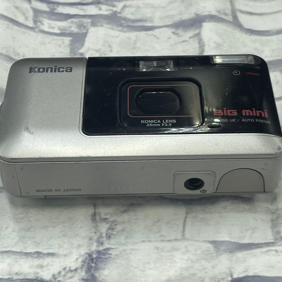 【完動品】Konica big mini 初代 フィルムカメラ 動作確認済み