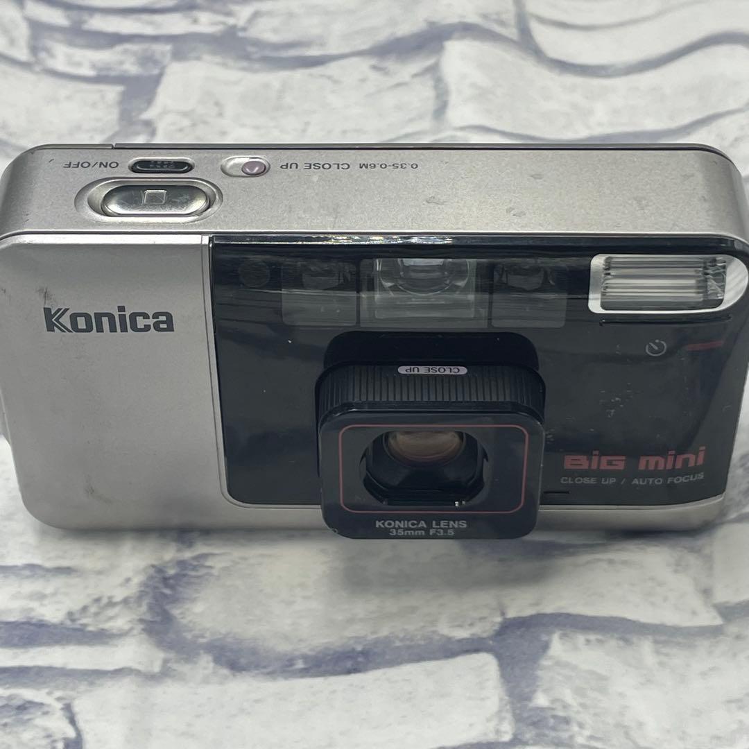 【完動品】Konica big mini 初代 フィルムカメラ 動作確認済み