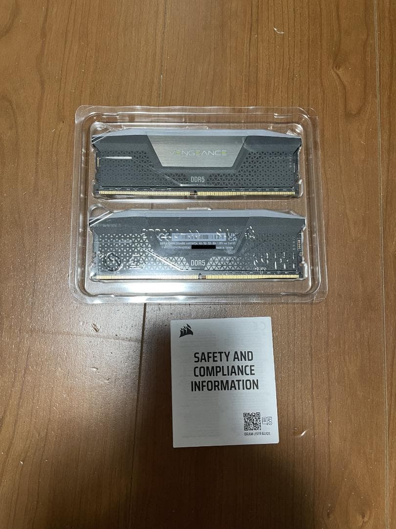 CORSAIR VENGEANCE RGB DDR5 128GB（新品未使用品）