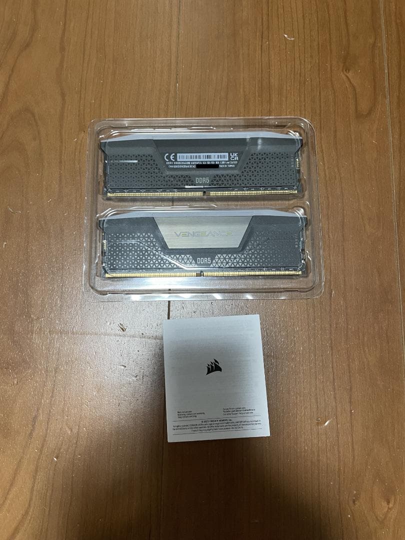 CORSAIR VENGEANCE RGB DDR5 128GB（新品未使用品）