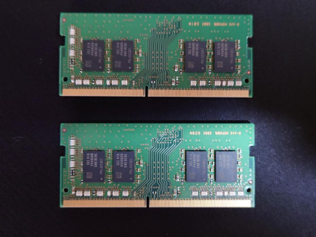 カ*ン様 SAMSUNG DDR4-3200 8GBx2枚 ノートPC用