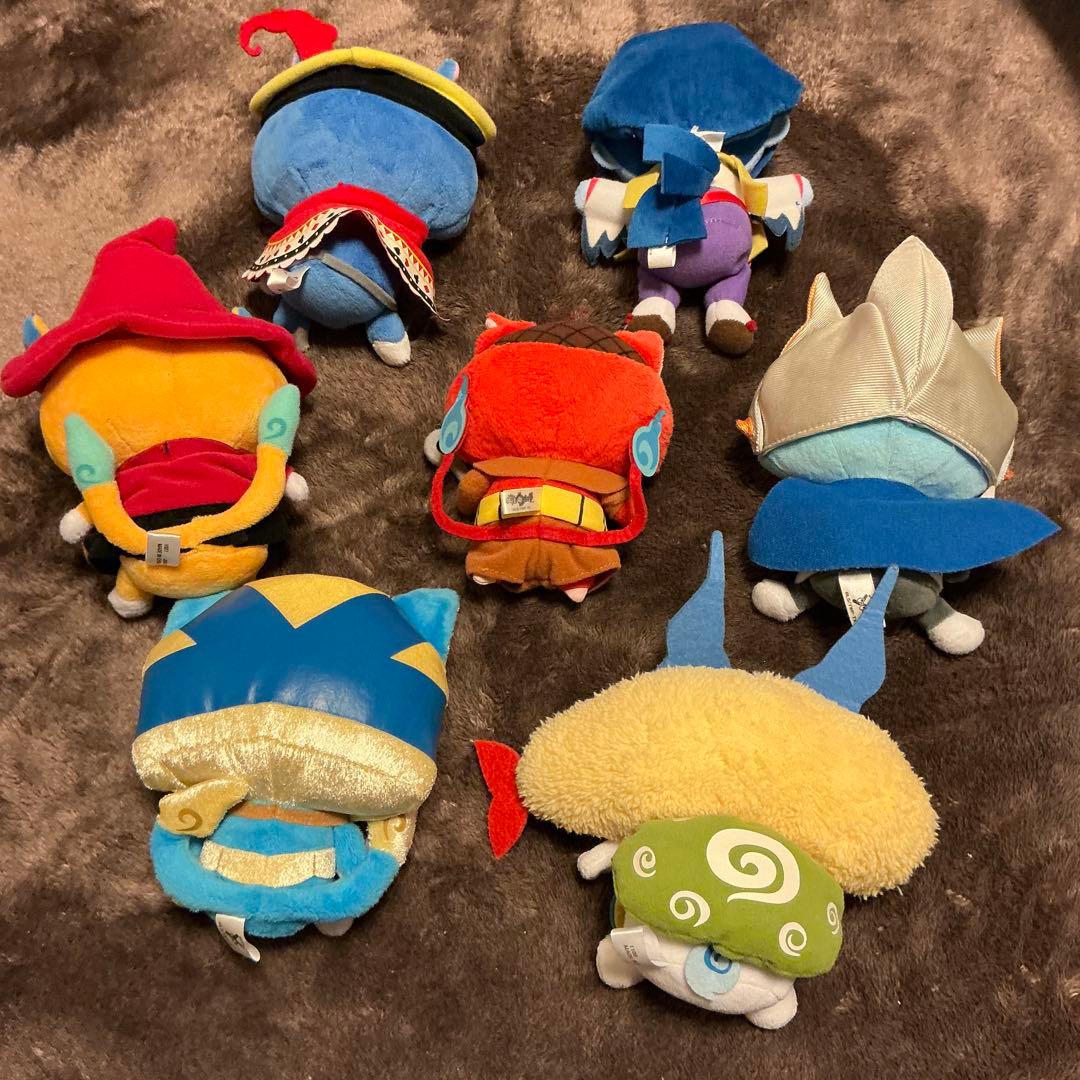 妖怪ウォッチ ぬいぐるみ 8体セット　ヨロズマート　妖怪タウン