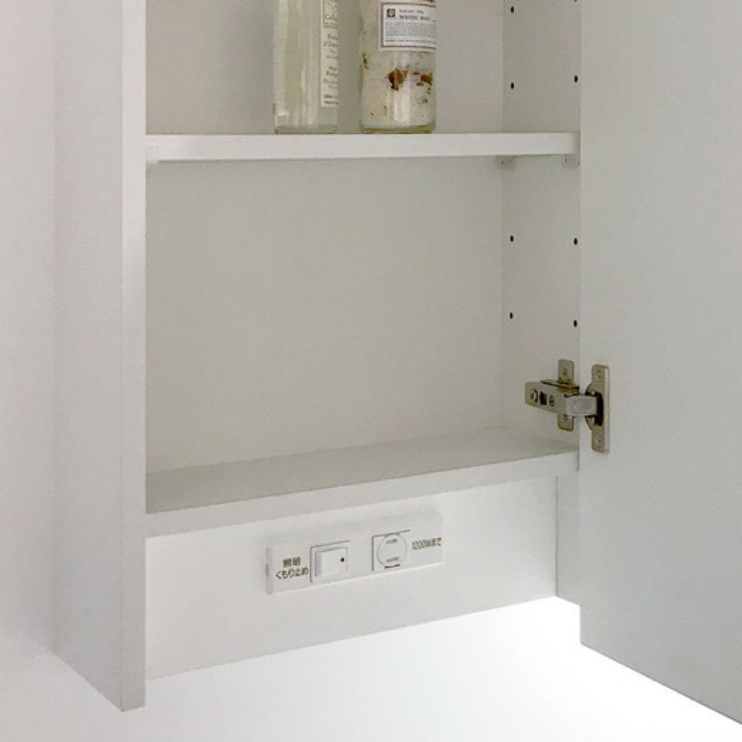 【新品未使用】ミラタップ ステムズミラーボックスLED W1200