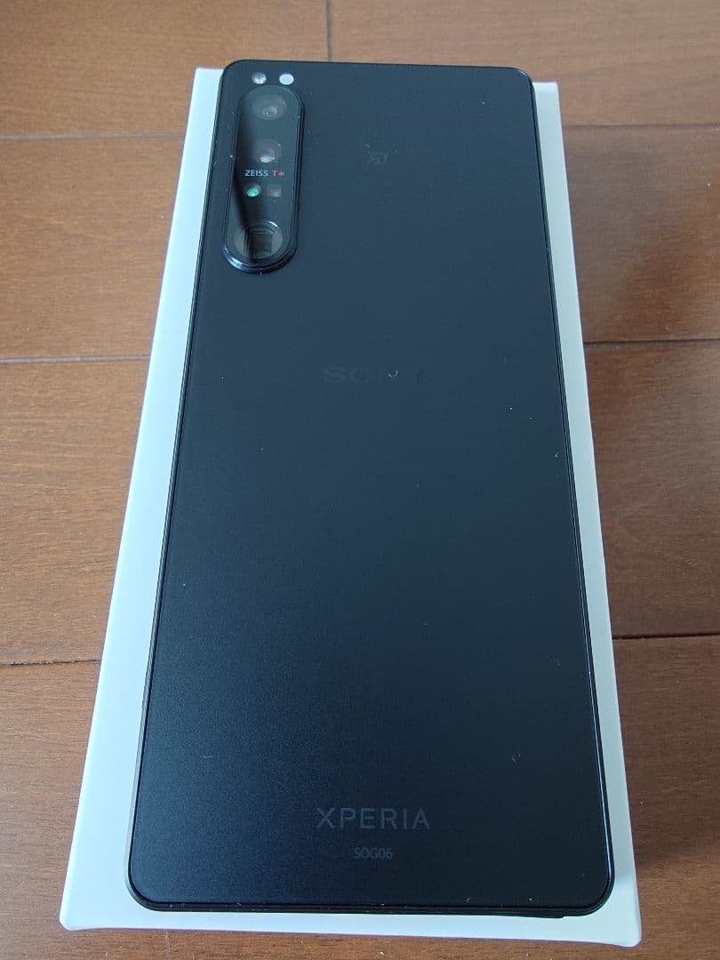 新品未使用　Sony Xperia 1 IV ブラック 本体　au版　残債なし