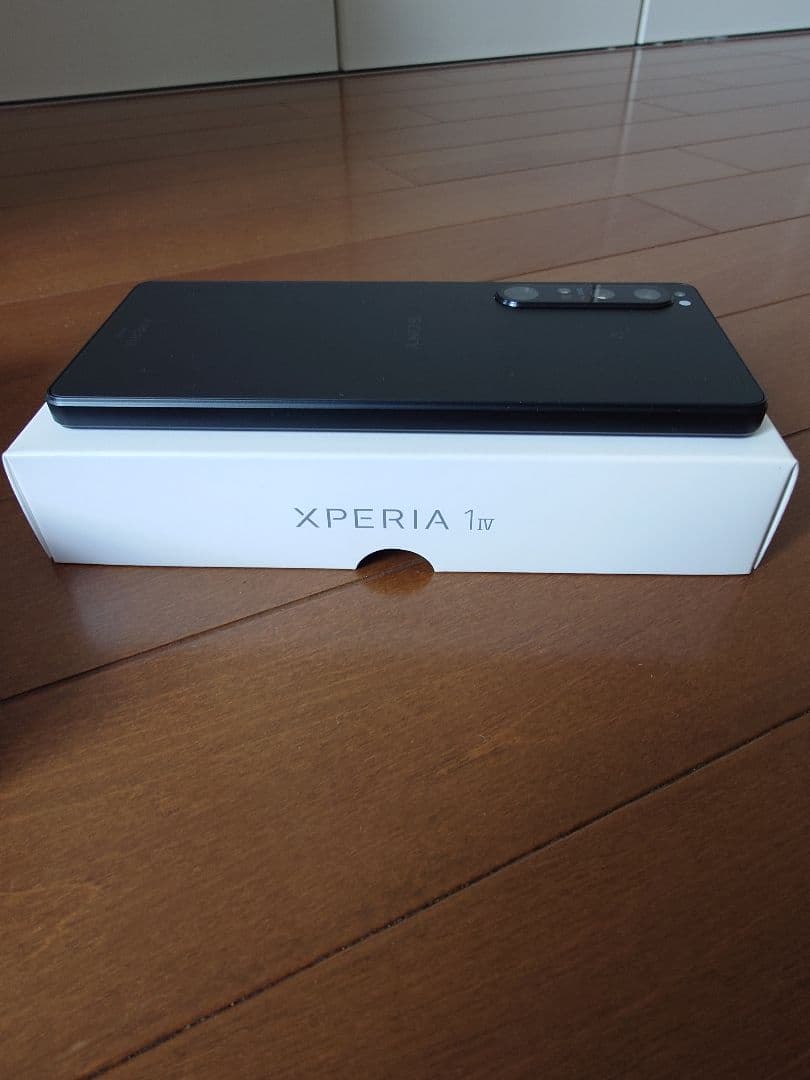 新品未使用　Sony Xperia 1 IV ブラック 本体　au版　残債なし