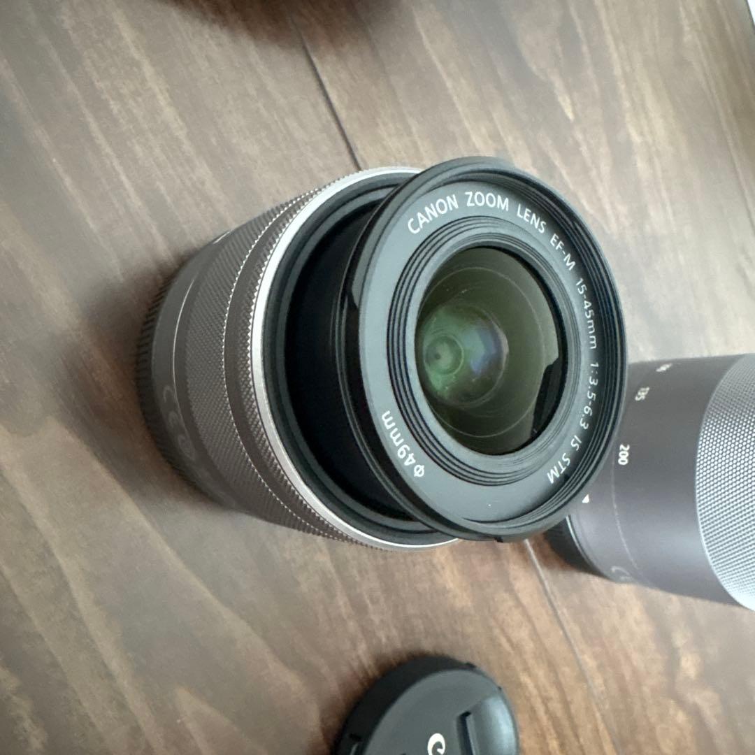 Canon EOS M100 ミラーレスカメラ レンズ2本付き