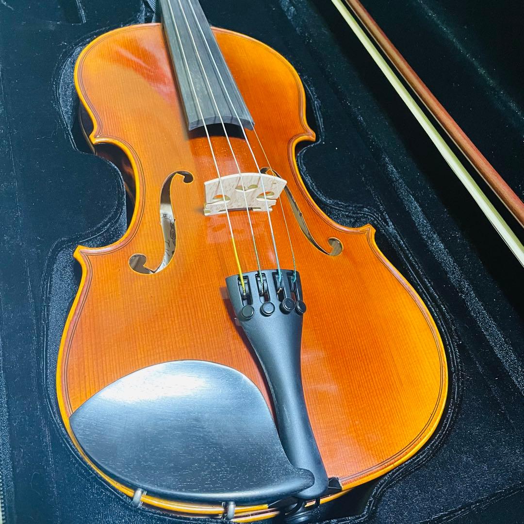 YAMAHA V7G 4/4 2016年製 バイオリン ケース 弓 肩当て付